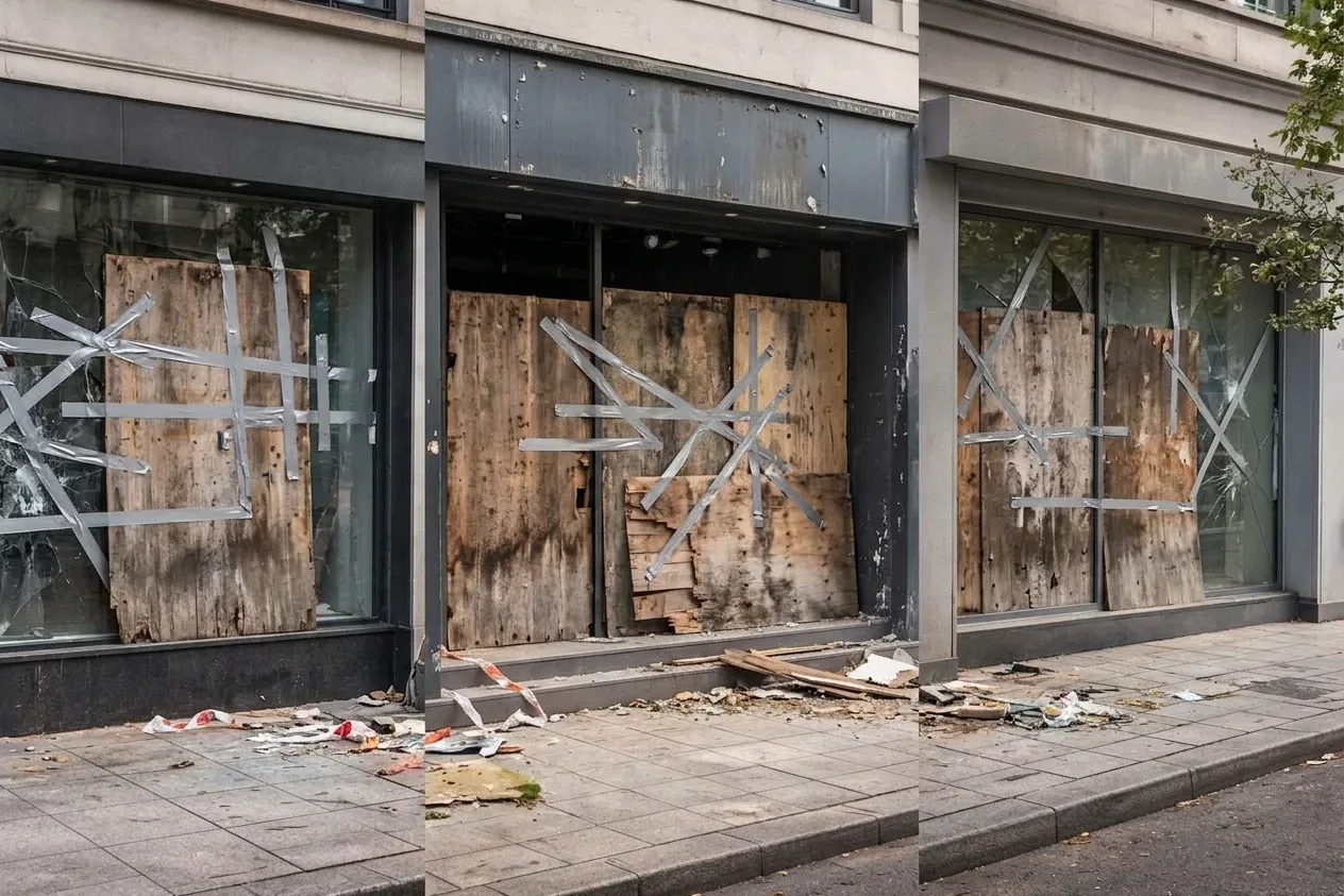Vitrier / vitrerie à Rueil-Malmaison — avant (chantier 3)